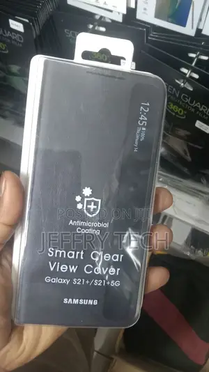 Samsung Original Galaxy S21 Plus Smart Clear View Phone Cov