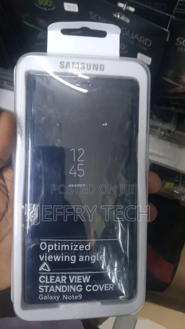 Clear View Smart Mirror Flip Case for GALAXY Note 9 Sensor
