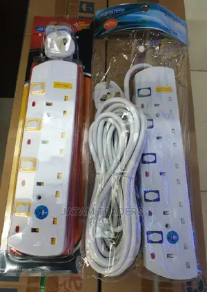 4 Ways Power Extension With Surge Protector