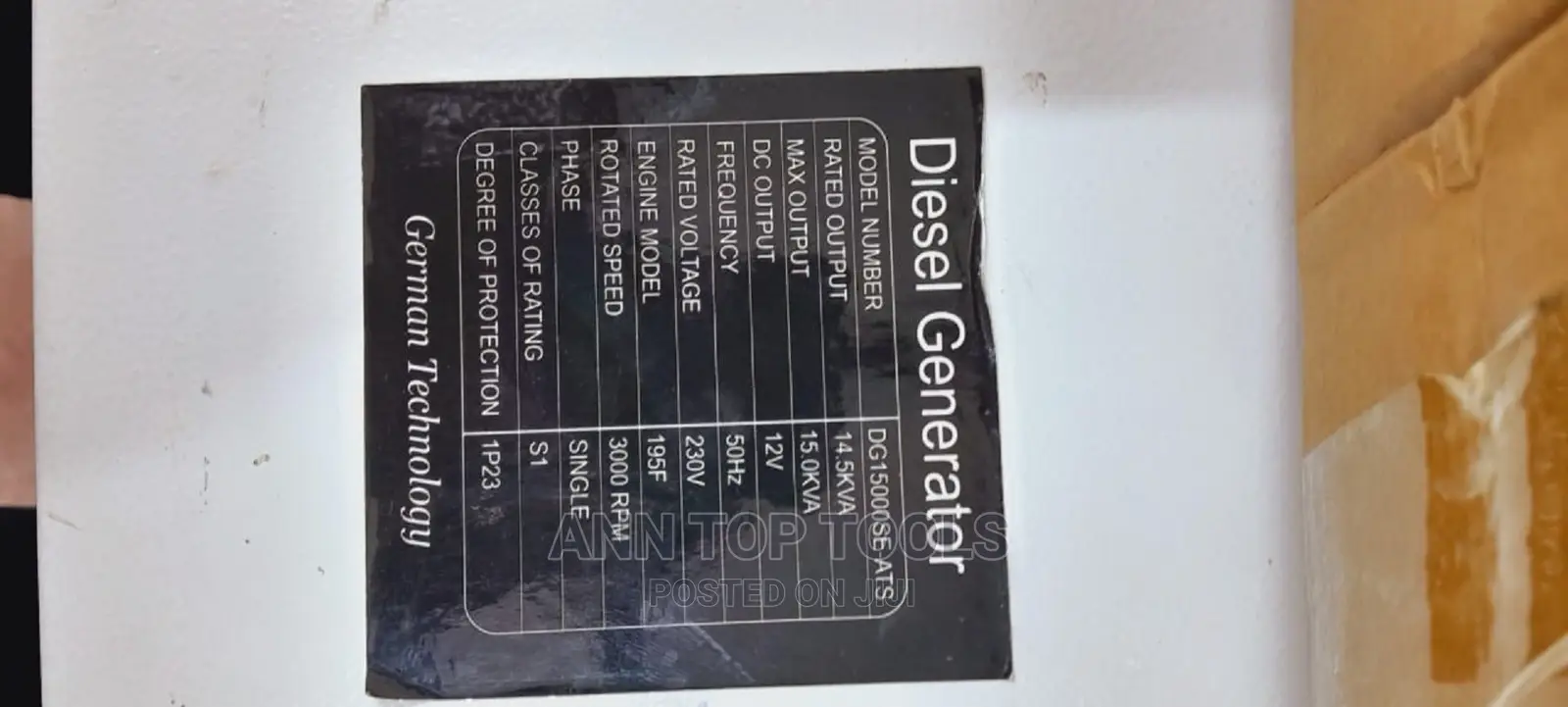 Automatic Girasol 15kva Silent Diesel Generator + ATS