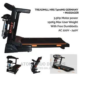*Auto Incline Treadmill With Massage Belt*