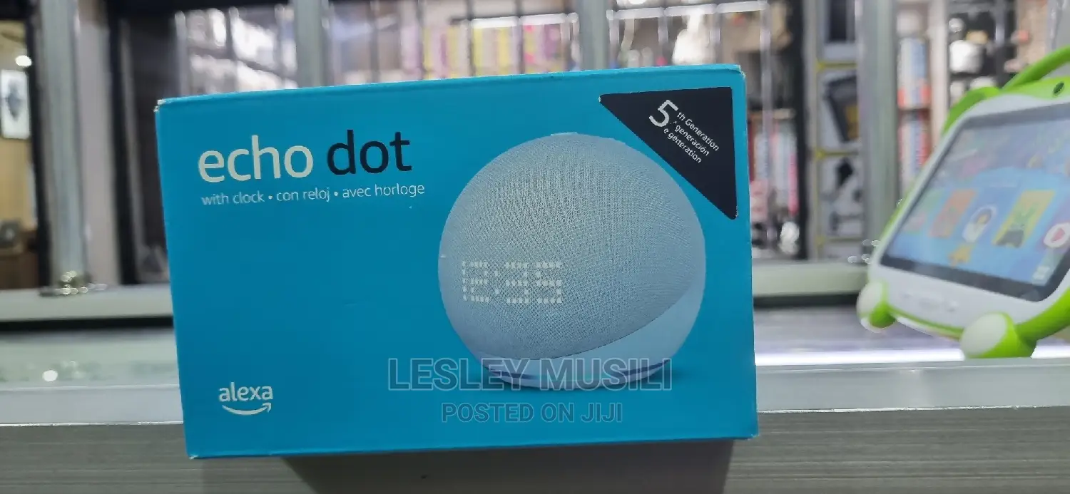 Echo Dot Alexa With Clock 5th Generation