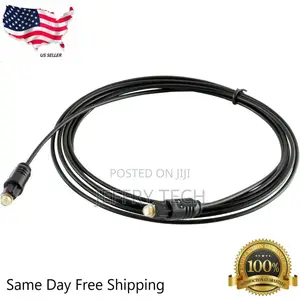 3m Digital Fiber Optic Audio Cable Cord Optical Toslink
