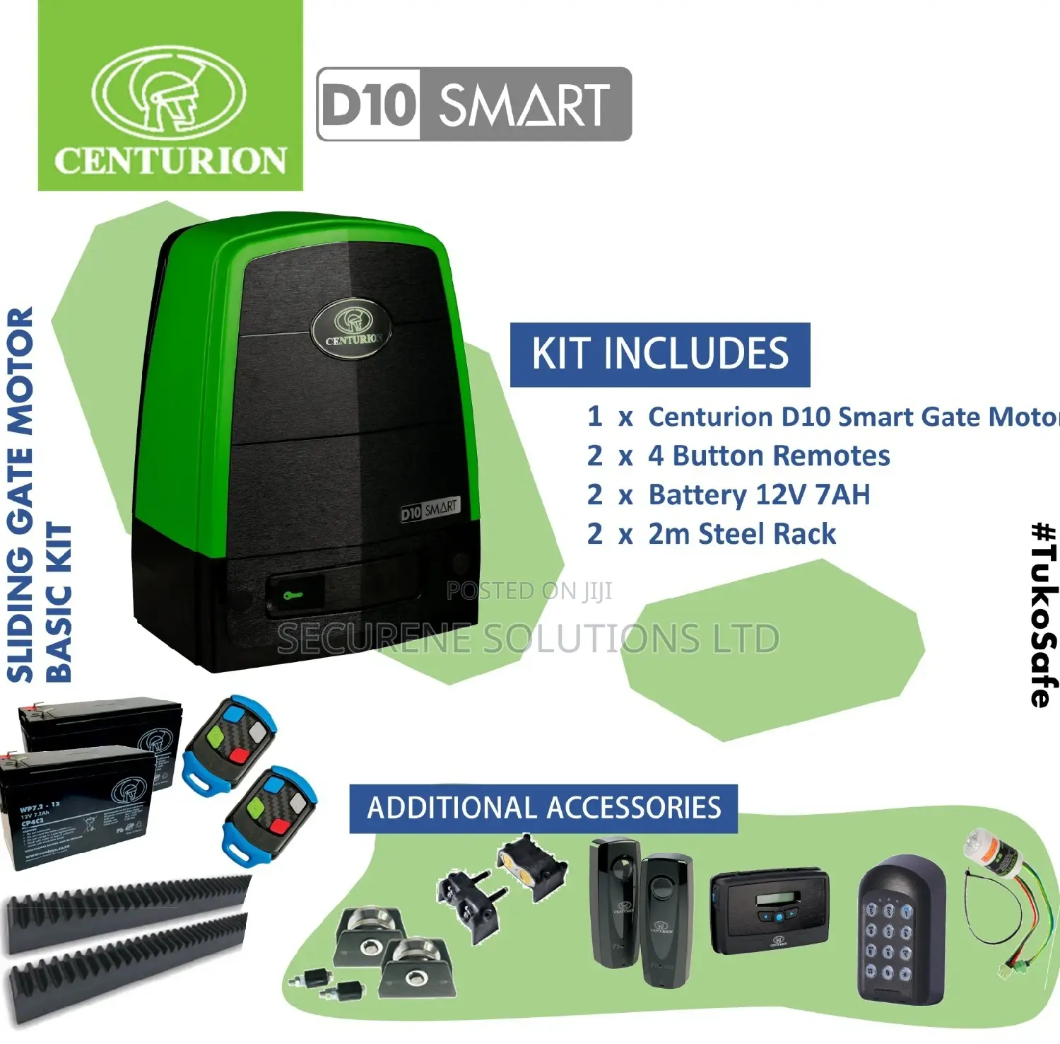 D10 Smart Centurion Gate Motor