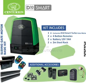 Centurion D10 Turbo Smart Sliding Gate Motor