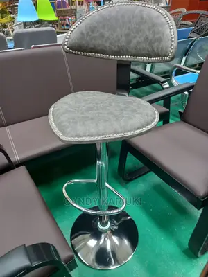 Elegant Grey Kitchen Counter Stool