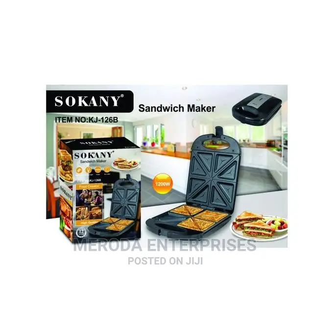 Sokany 4 Slice Bread Sandwich Maker Toaster ,