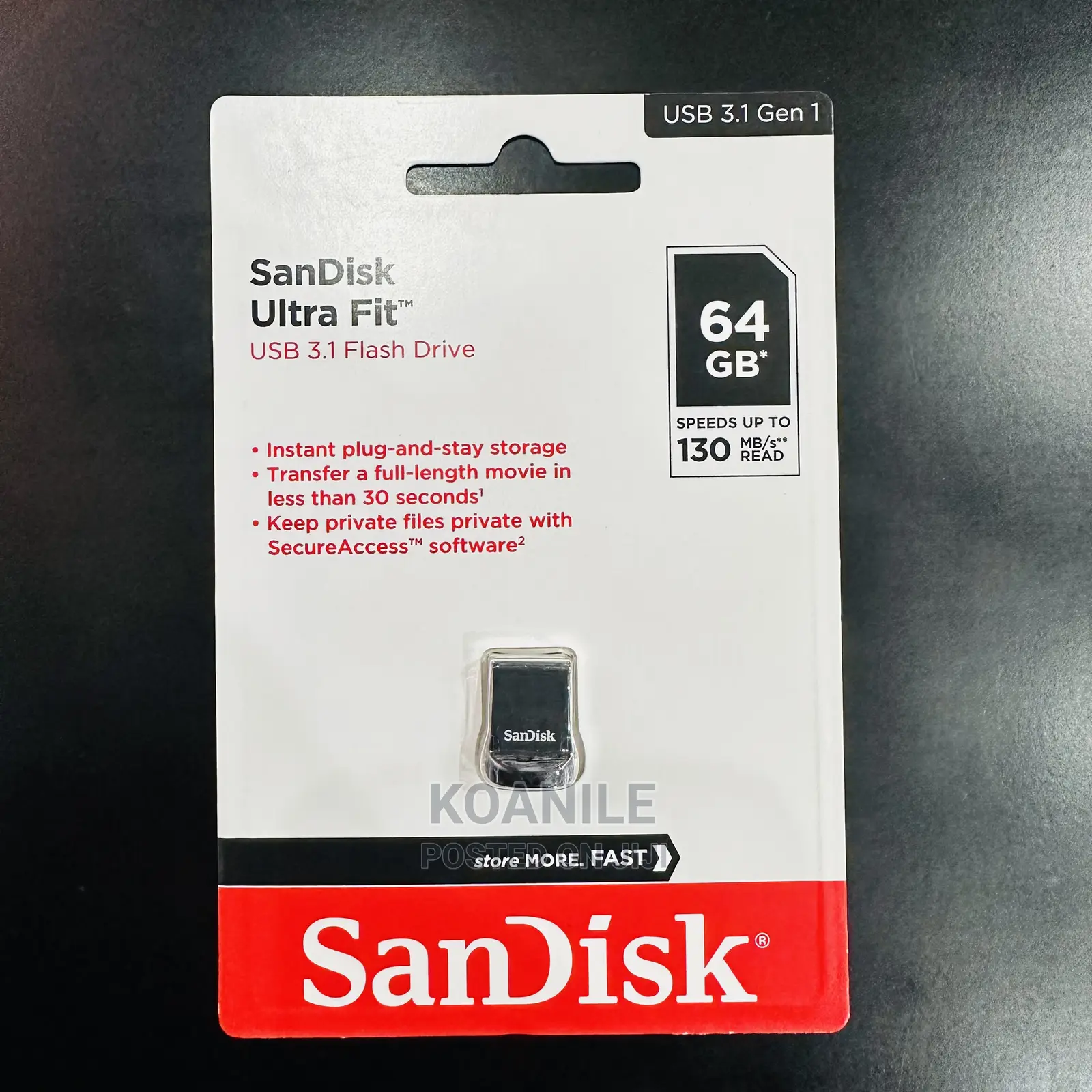 Sandisk 64gb Flash Disk (Ultra Fit)