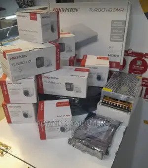 16 Cameras CCTV Hikvision Full HD (2MP) Full HD DVR Kit