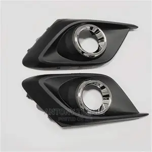 Axela Fog Cover, Chrome Front Fog Light Cover Trim Eyebrow