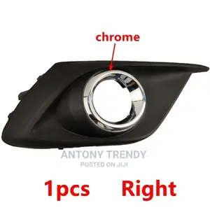 1pcs Skin Line Left Side Front Fog Lamp Cover With Hole Fog