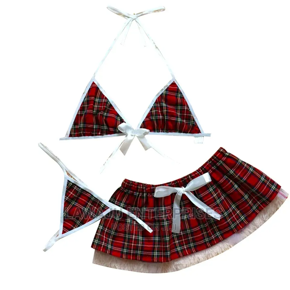 3pc Patterned Ladies Lingerie Set