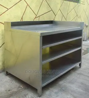Stainless Steel Working Table (Cabinet)"