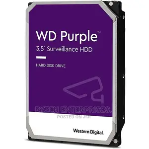 WD Purple Surveillance Hard Drive - 1 TB, 64 MB, 5400 RPM -