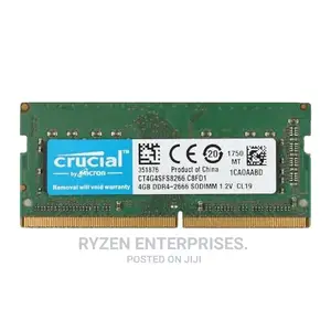 4gb Crucial Laptop RAM Ddr4
