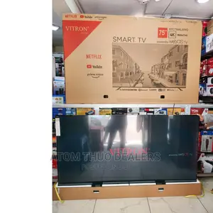 Flameless Vitron 75" Webos .,