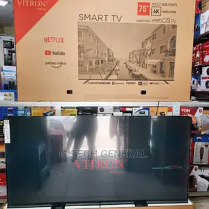 Vitron 75" Smart Android Frameless Tv