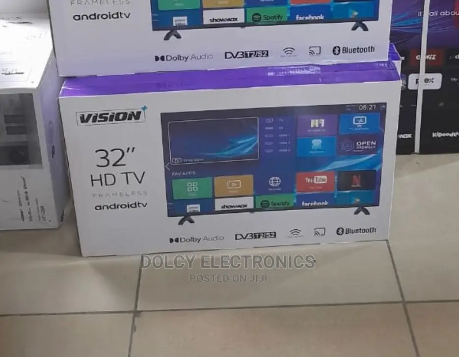 Vision Plus 32′′ Frameless Smart Android