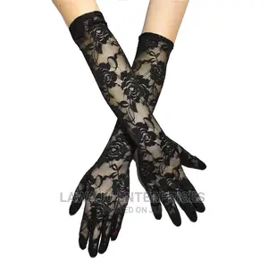 Elegant Lace Gloves (Pair) - Long Opera