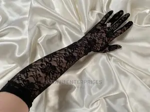 Elegant Lace Gloves (Pair) - Long Opera