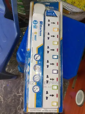 Extension 6 Way With Surge Protector
