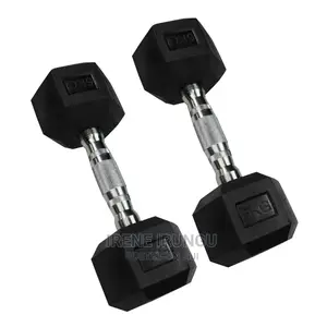 Hexagon Dumbell, 5kg Pair
