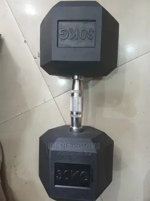 30kg Hexagon Dumbell