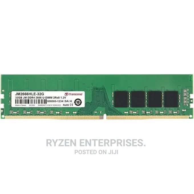 Transcend Desktop RAM DDR4 32GB 2666