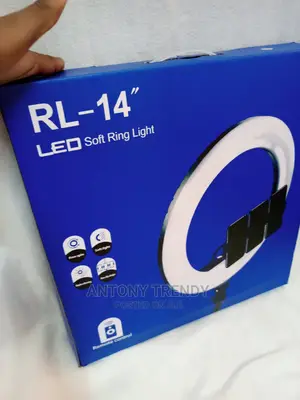 Rl 14 Inch Led Ring Light With Tripod Stand For