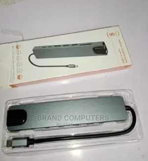 USB C 8 in 1 Hub Multiport Adapter