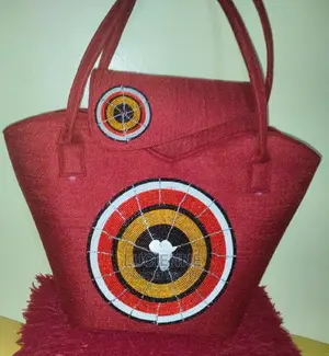 Jute Beaded Handbags
