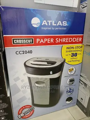 Atlas Paper Shredder Cc2040/ 20 Sheets Cc2040/ Cc2040 Atlas