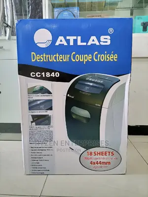 Atlas Cc1840 Paper Shredder/ 18 Sheet Shredder