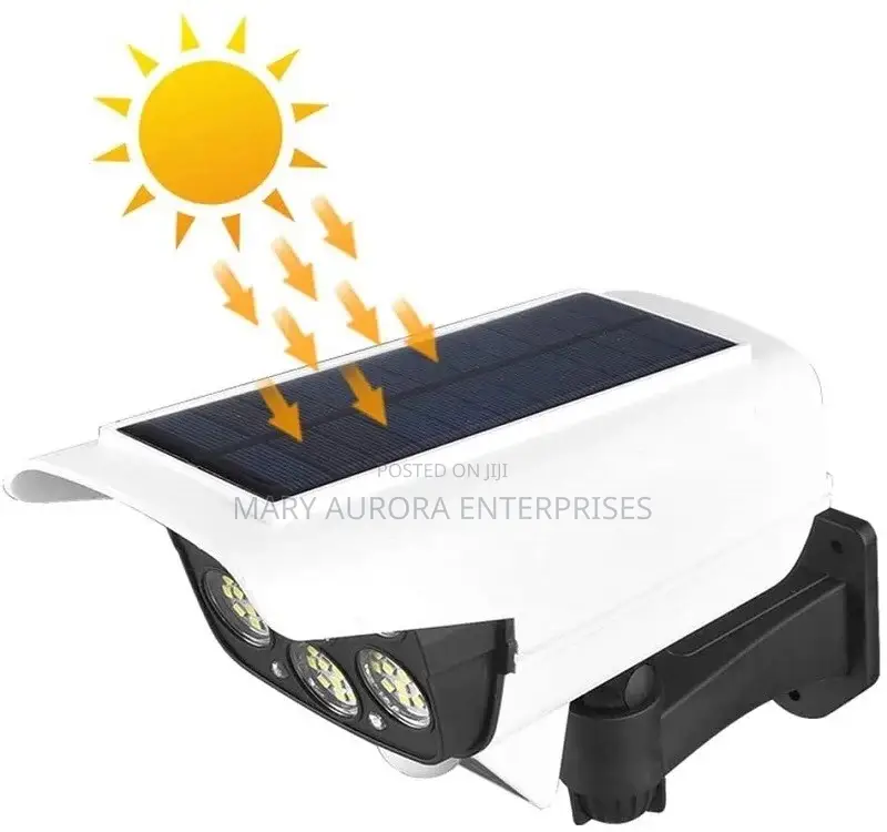 Outdoor Led Solar Light Simulation Monitaring Lamp