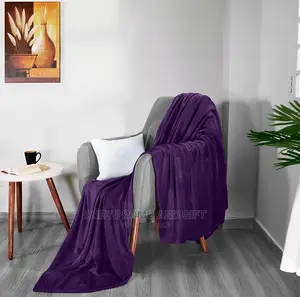 Super Warm Purple Fleece Blanket