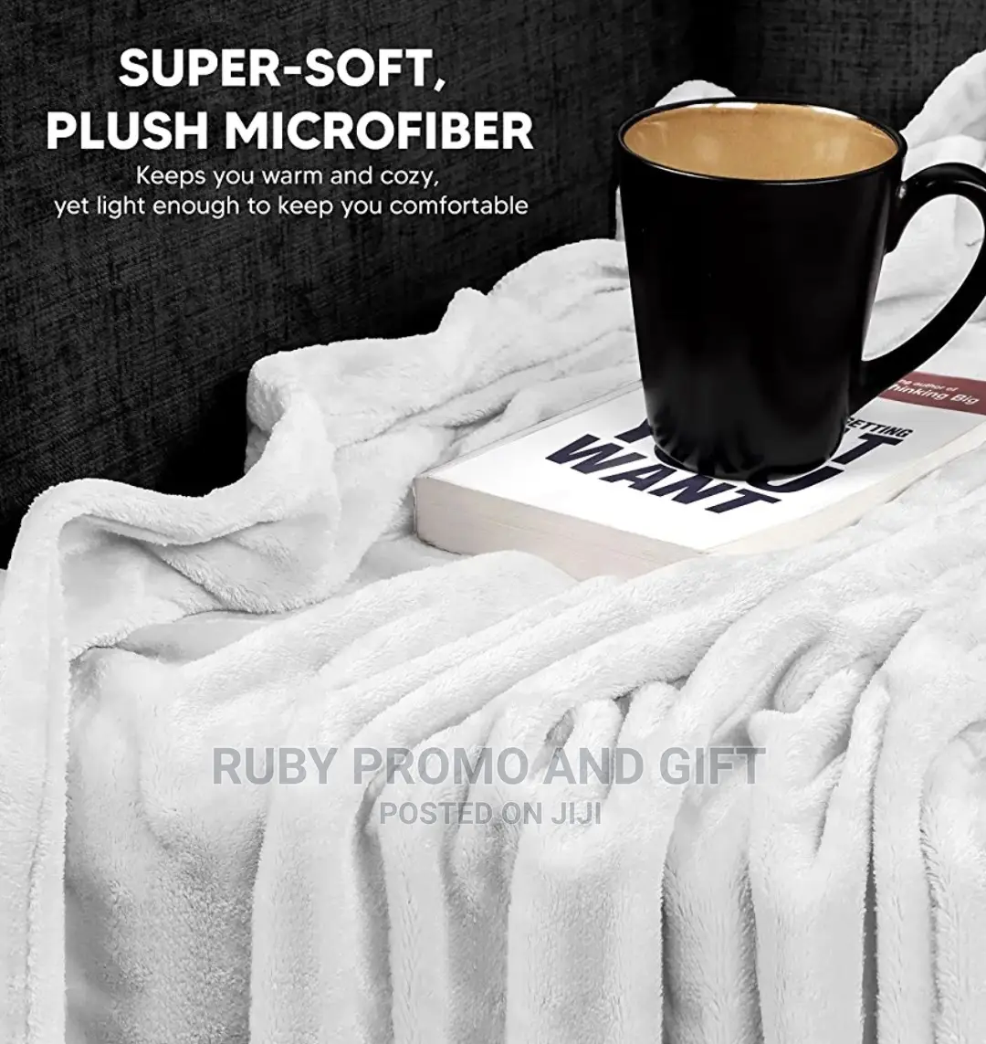 Super Warm White Fleece Blanket