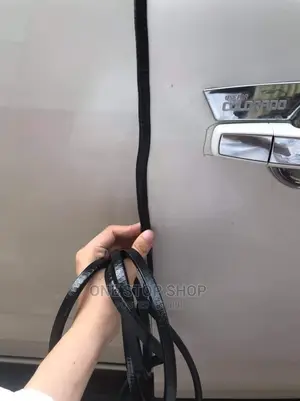 5m Black U Shaped Car Door Edge Antiscratch Protector