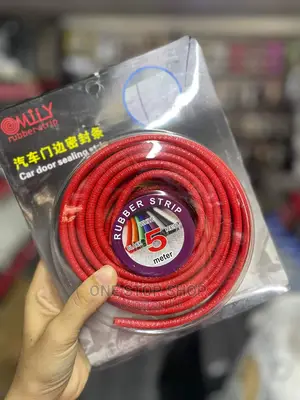 5m Red Car Door Edge Trim Rubber Seal Protector Guard Strip