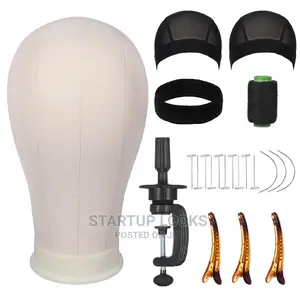 Canvas Head Set Professional Wig Making Set