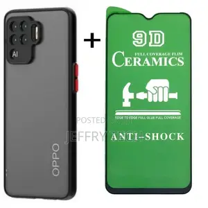 My Choice Cover for OPPO RENO 5F Case+Ceramic Screen Protect