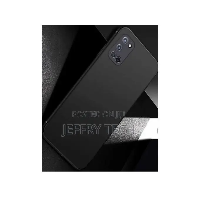Luxury Silicone Case for OPPO A92 Black