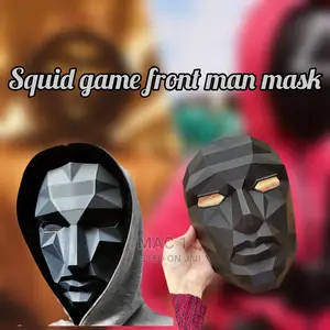 Squid Game Black Mask for the Front Man