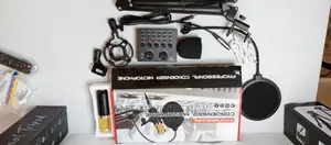 Bm-800 Condenser Microphone Kit With V8 Sound Card