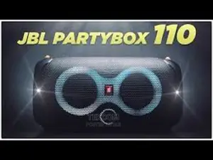JBL 110 Partybox - Portable Party Speaker
