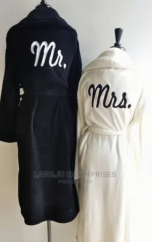 His Hers Bathrobes (Couple Robes) + FREE Customization
