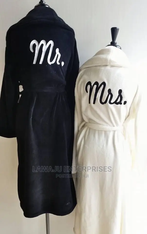 His Hers Bathrobes (Couple Robes) + FREE Customization