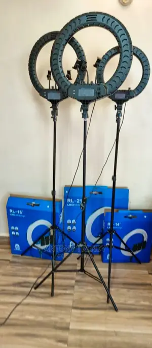 18 Inch Led Ring Light Selfie 2m Stand.