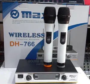 Max DH-766 2 in 1 Microphone