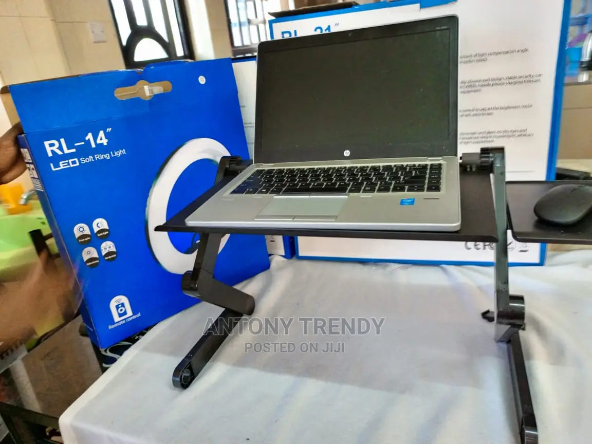 Foldable Multifunctional Laptop Stand With Mouse Rest
