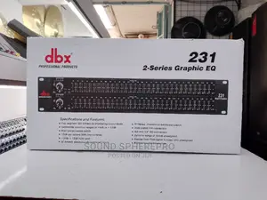 DBX Equaliser 231 Dual Channel